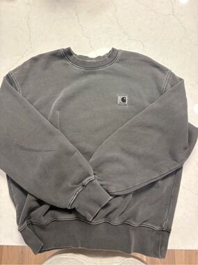 Carhartt WIP Crewneck Sweatshirt in Charcoal